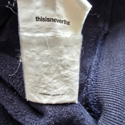 Thisisneverthat Navy Blue Hoodie - M