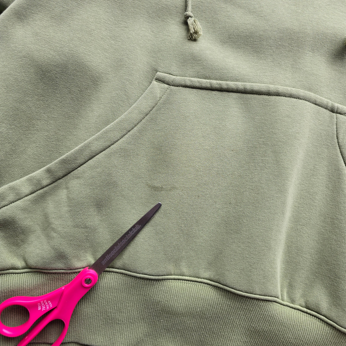 Nike Green Centre Swoosh Hoodie - S