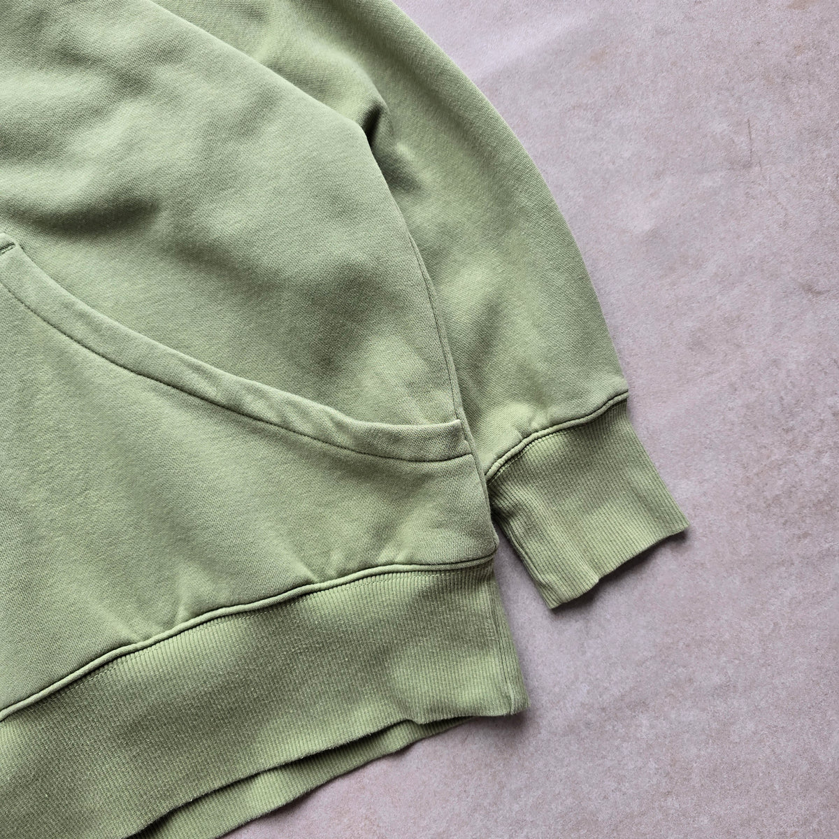 Nike Green Centre Swoosh Hoodie - S
