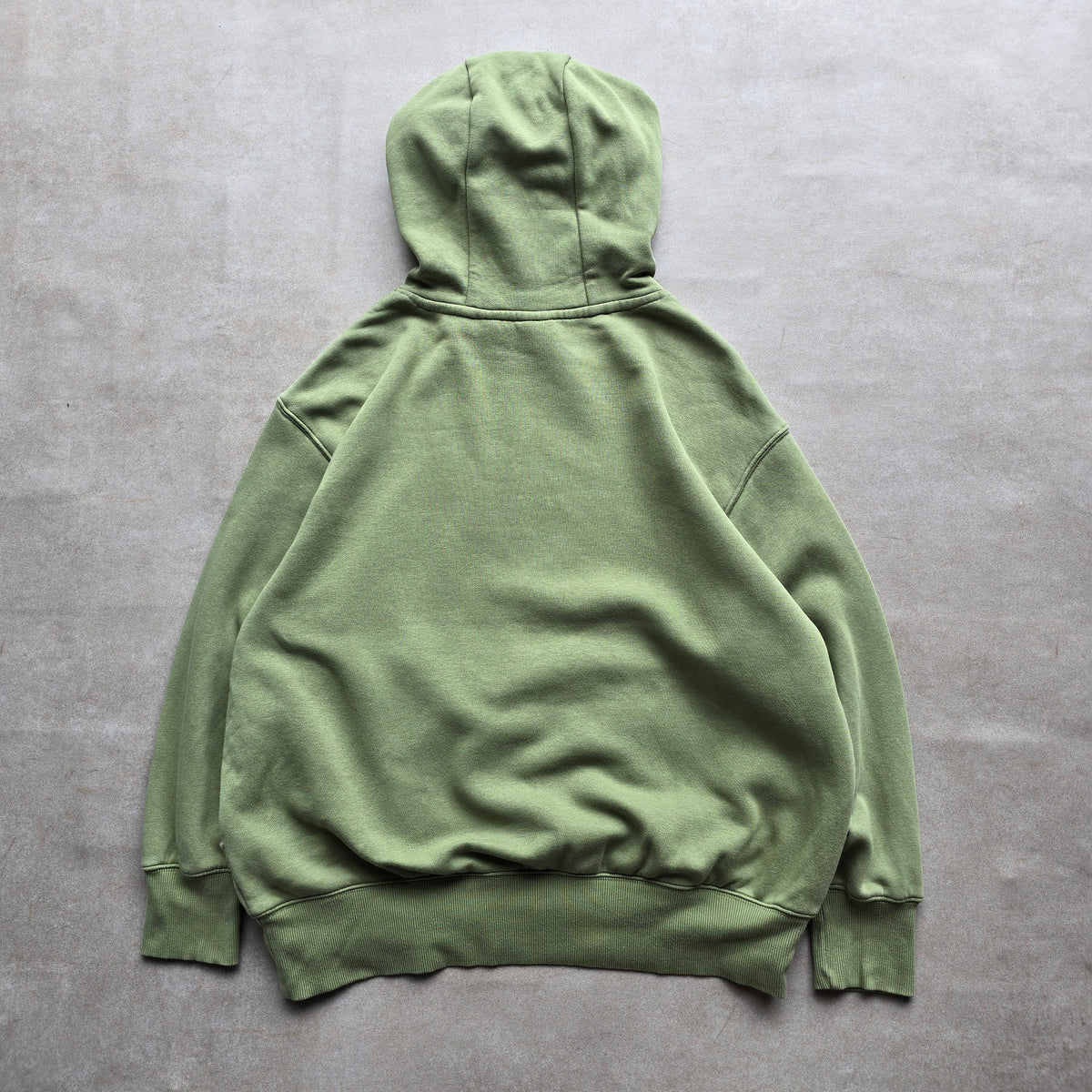 Nike Green Centre Swoosh Hoodie - S