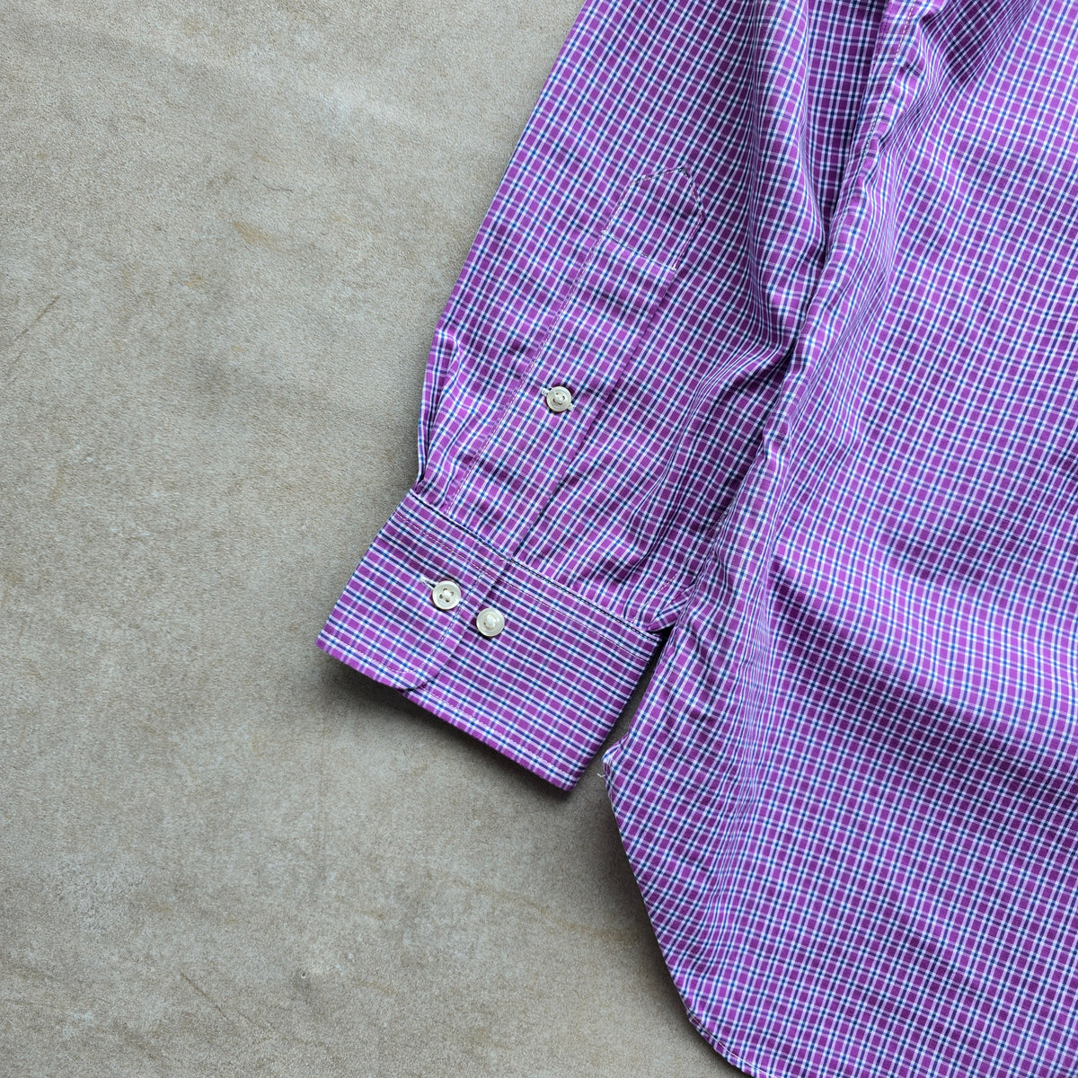 Ralph Lauren Plaid Long Sleeve Button Up Shirt - L