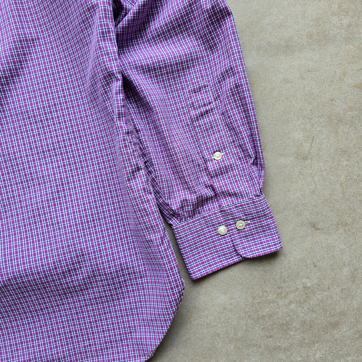 Ralph Lauren Plaid Long Sleeve Button Up Shirt - L