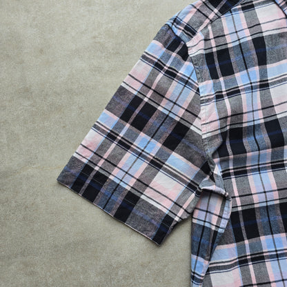Fred Perry Short Sleeve Button Up Shirt - M