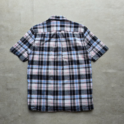 Fred Perry Short Sleeve Button Up Shirt - M