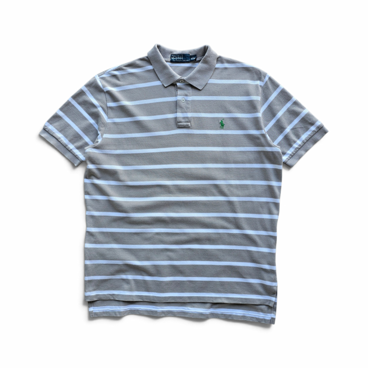 Ralph Lauren Striped Polo Shirt - L
