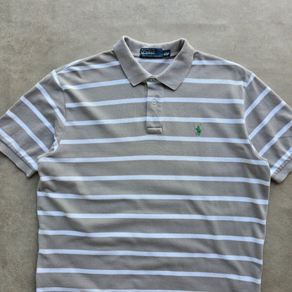 Ralph Lauren Striped Polo Shirt - L