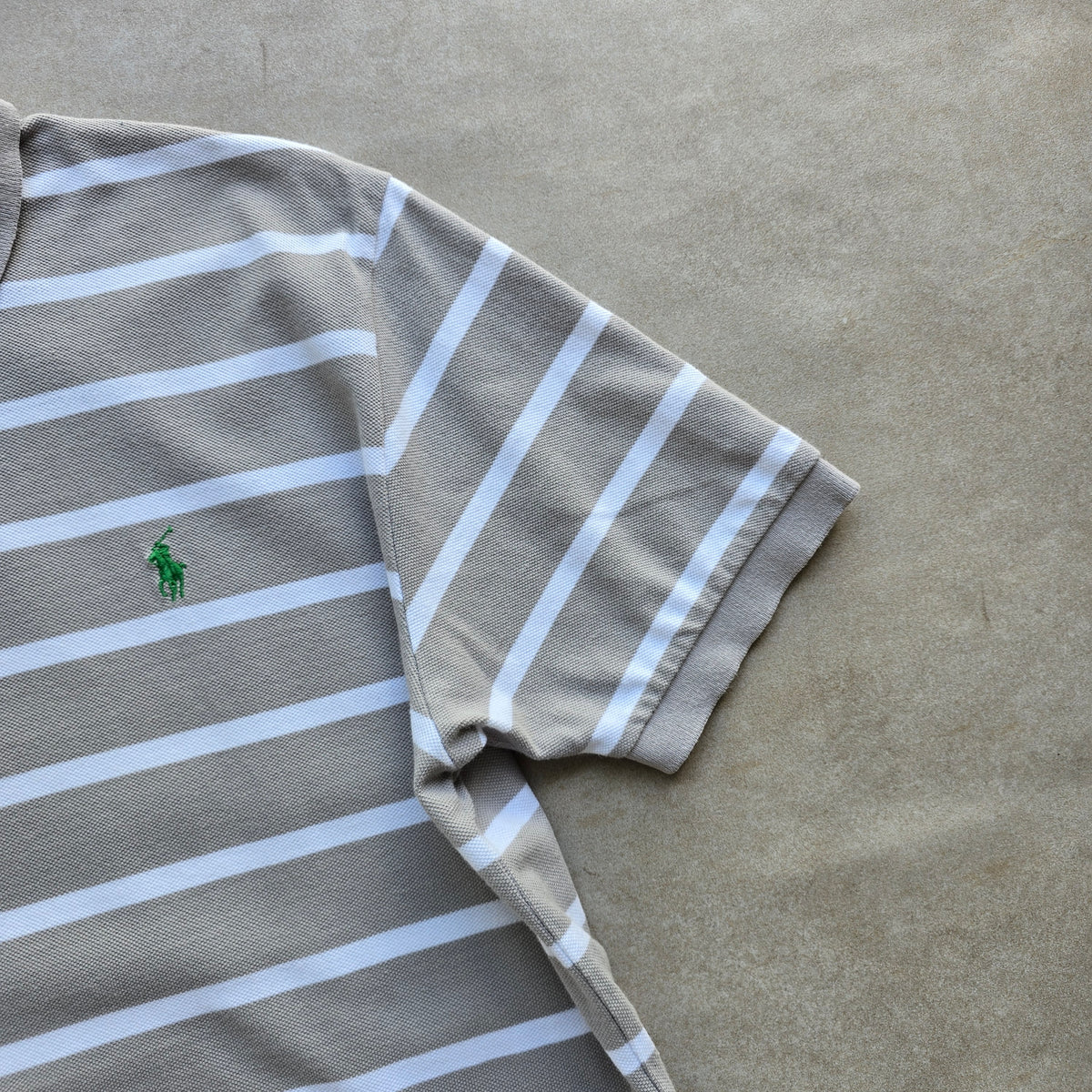 Ralph Lauren Striped Polo Shirt - L