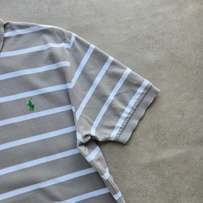 Ralph Lauren Striped Polo Shirt - L