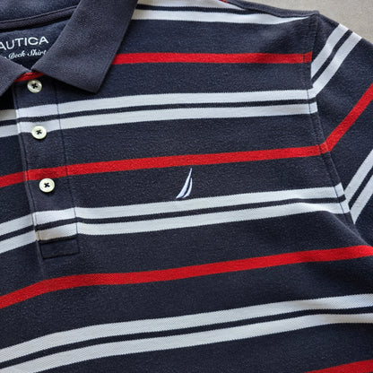 Nautica Striped Polo Shirt - XL