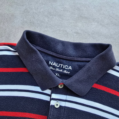 Nautica Striped Polo Shirt - XL