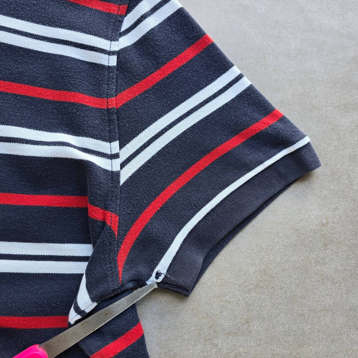 Nautica Striped Polo Shirt - XL