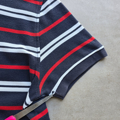 Nautica Striped Polo Shirt - XL