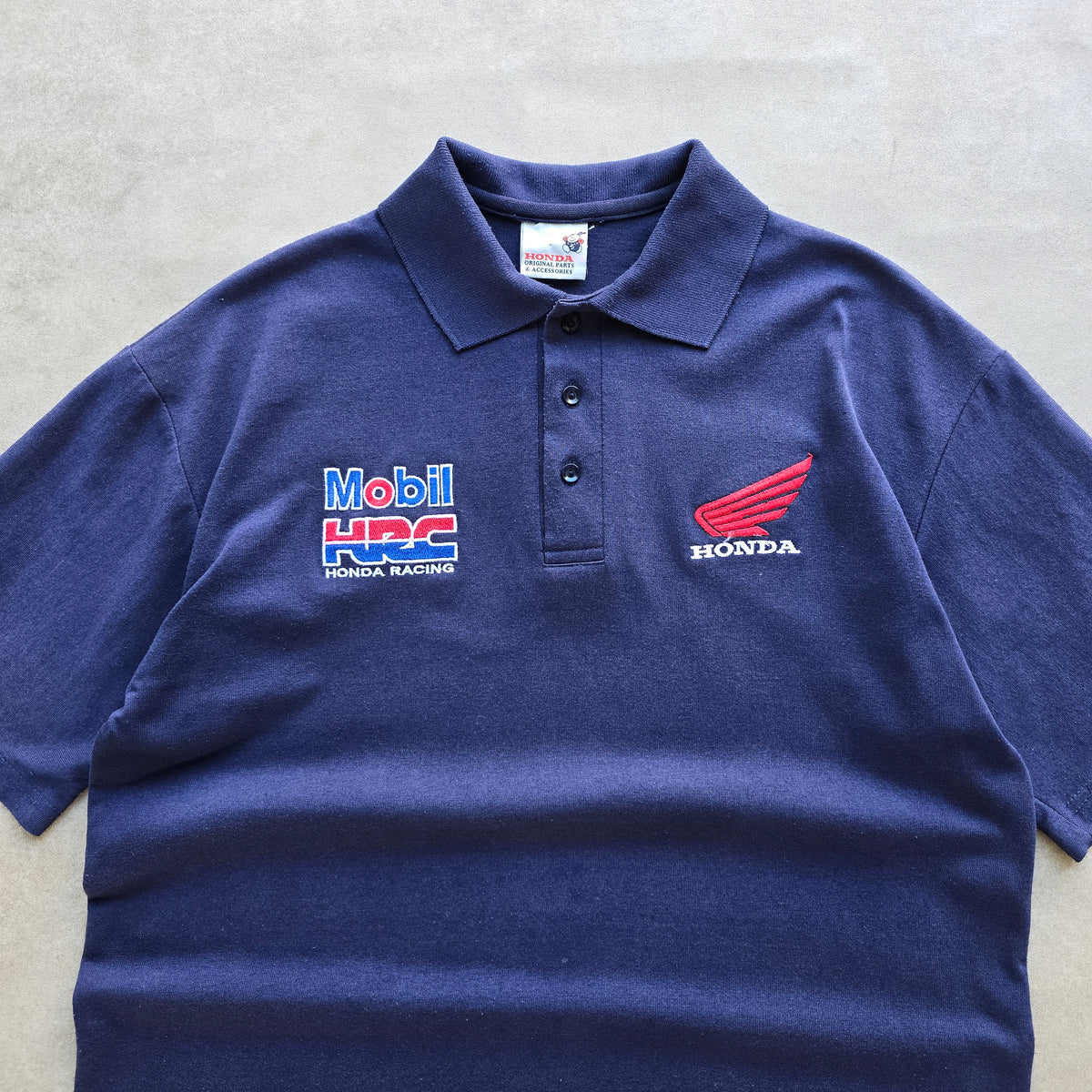 Vintage Honda Racing Polo Shirt - L