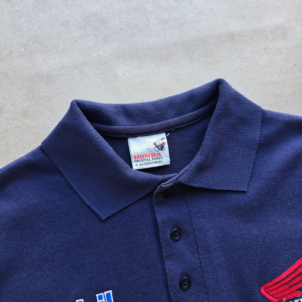 Vintage Honda Racing Polo Shirt - L