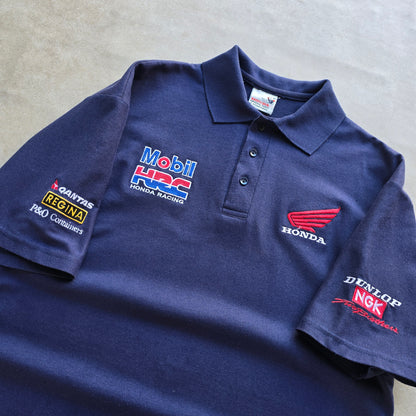Vintage Honda Racing Polo Shirt - L