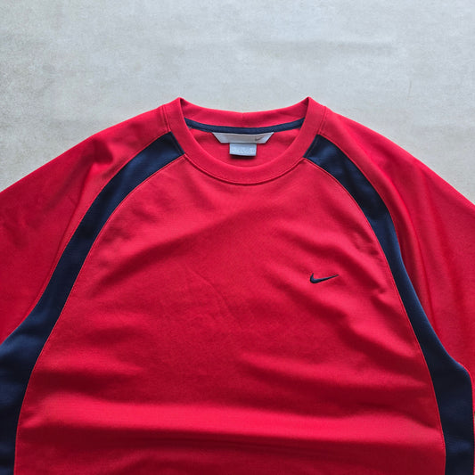 Vintage 2000's Nike Mini Swoosh Jersey Tee - L