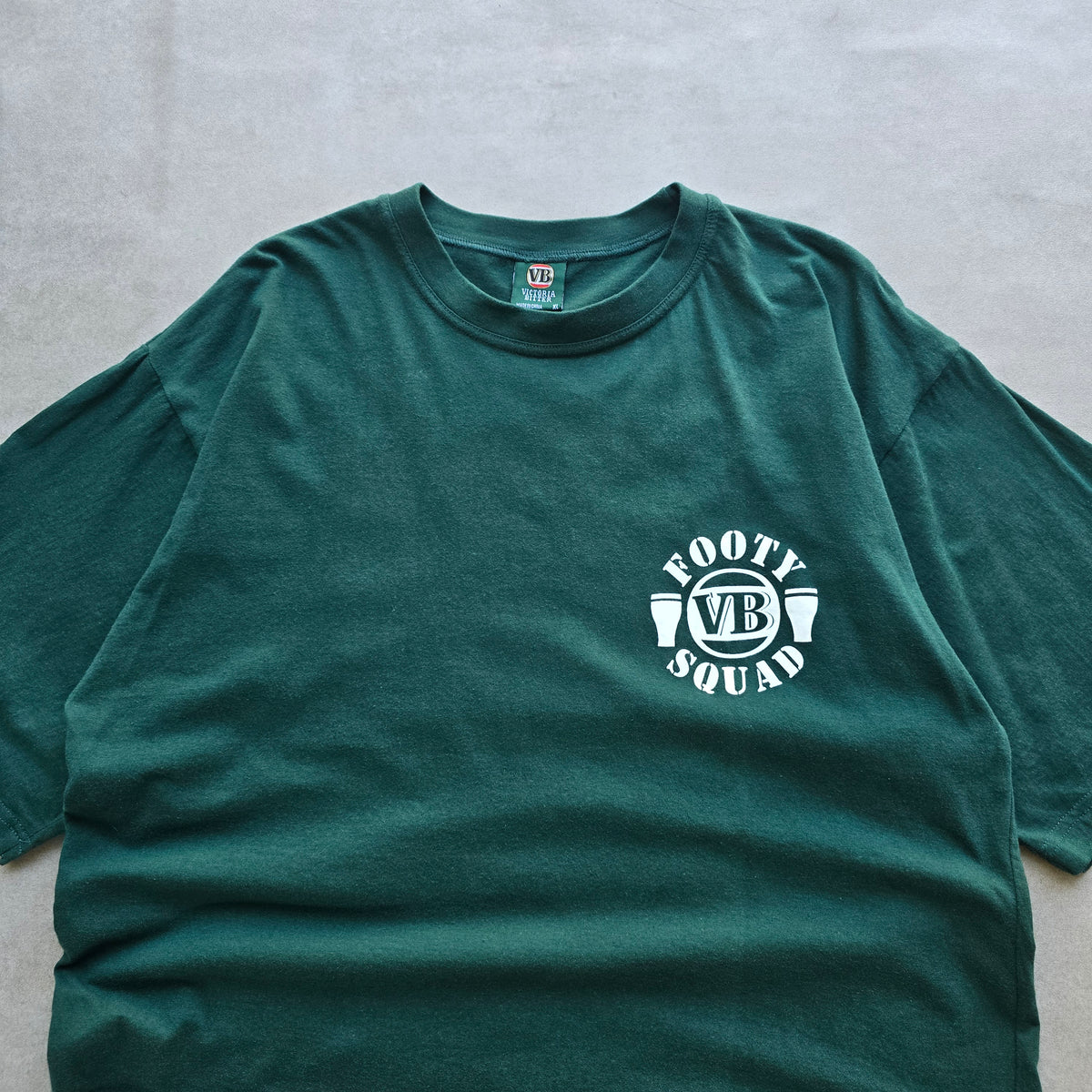 Vintage 2000's VB Victoria Bitter Footy Squad Tee - XL