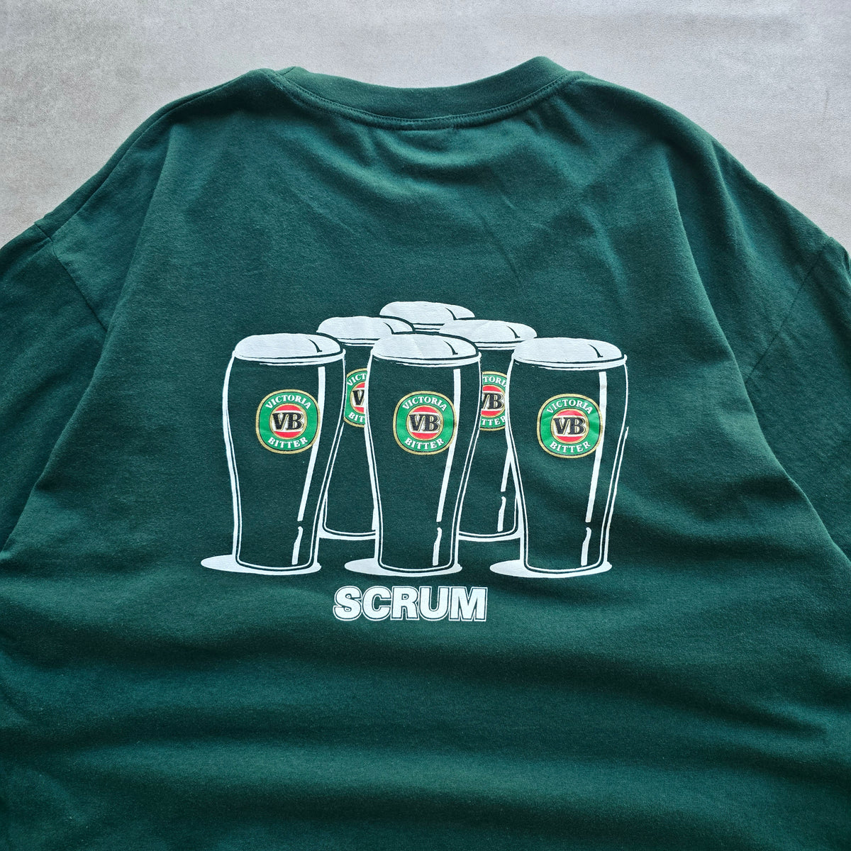 Vintage 2000's VB Victoria Bitter Footy Squad Tee - XL