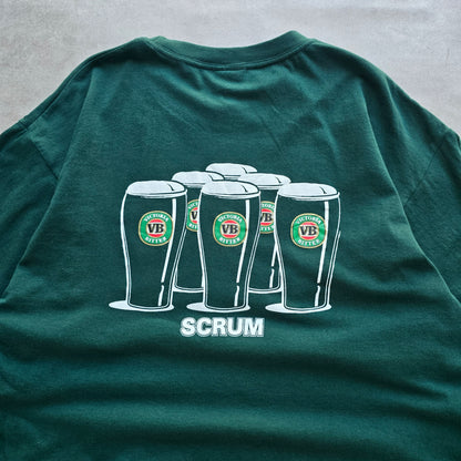 Vintage 2000's VB Victoria Bitter Footy Squad Tee - XL