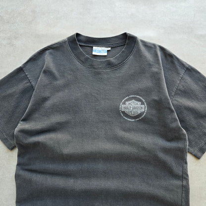 Vintage 1999 Harley Davidson Brisbane HOG 10th Anniversary Tee - S/M