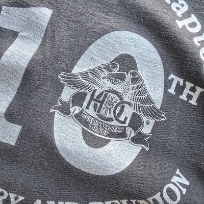 Vintage 1999 Harley Davidson Brisbane HOG 10th Anniversary Tee - S/M