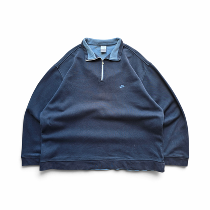 Vintage 2000's Nike 1/4 Zip Sweatshirt - XXL