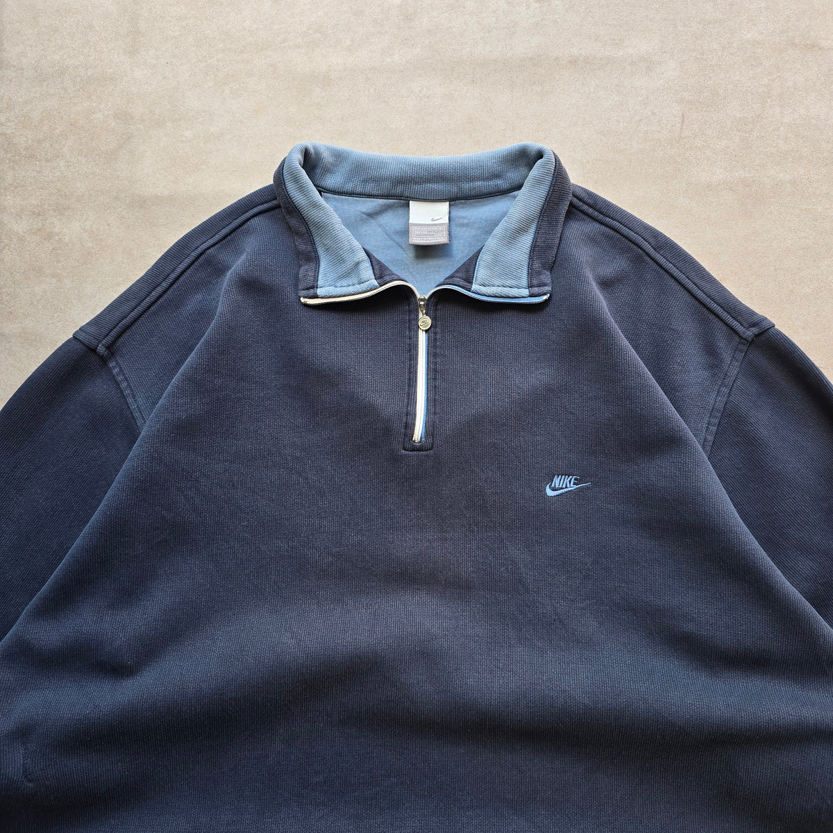 Vintage 2000's Nike 1/4 Zip Sweatshirt - XXL