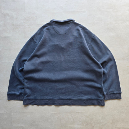 Vintage 2000's Nike 1/4 Zip Sweatshirt - XXL