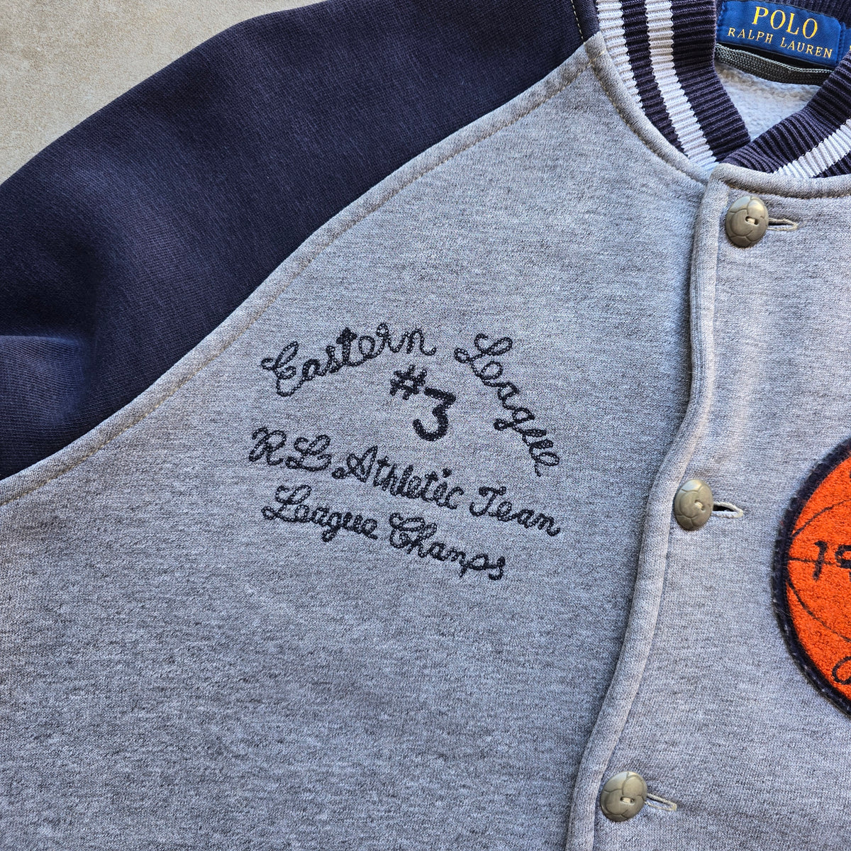 RARE Ralph Lauren Tigers Champs League Varsity Jacket - S