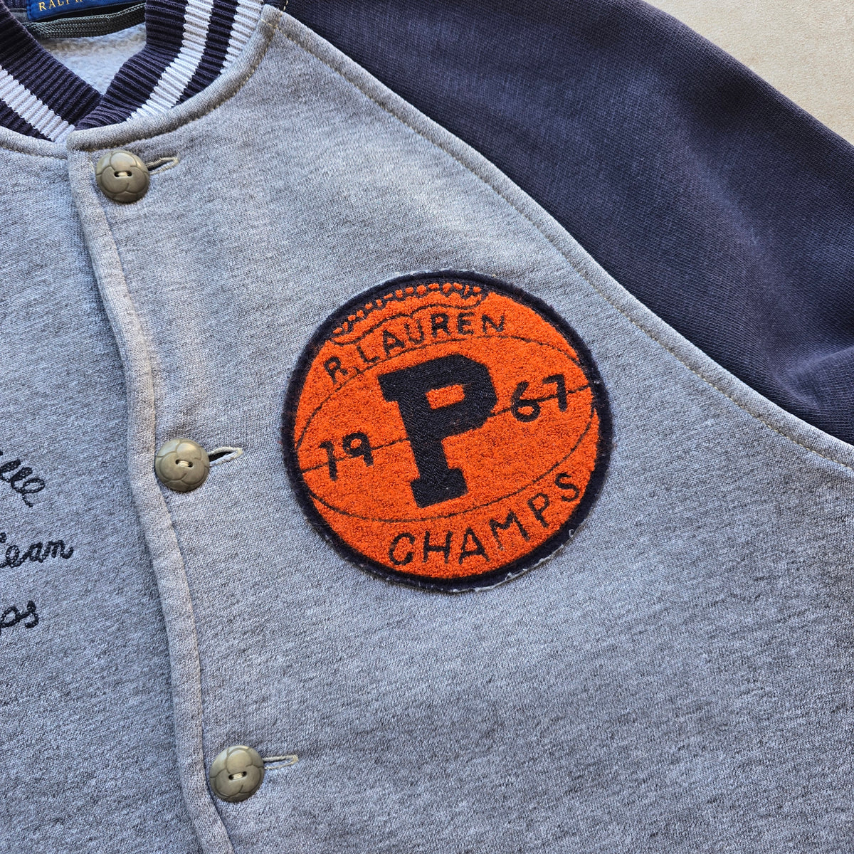 RARE Ralph Lauren Tigers Champs League Varsity Jacket - S