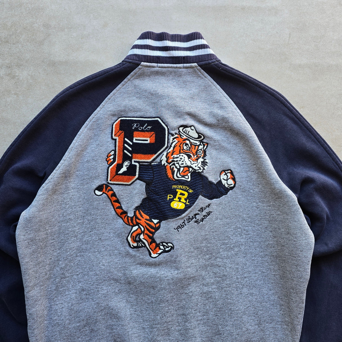 RARE Ralph Lauren Tigers Champs League Varsity Jacket - S