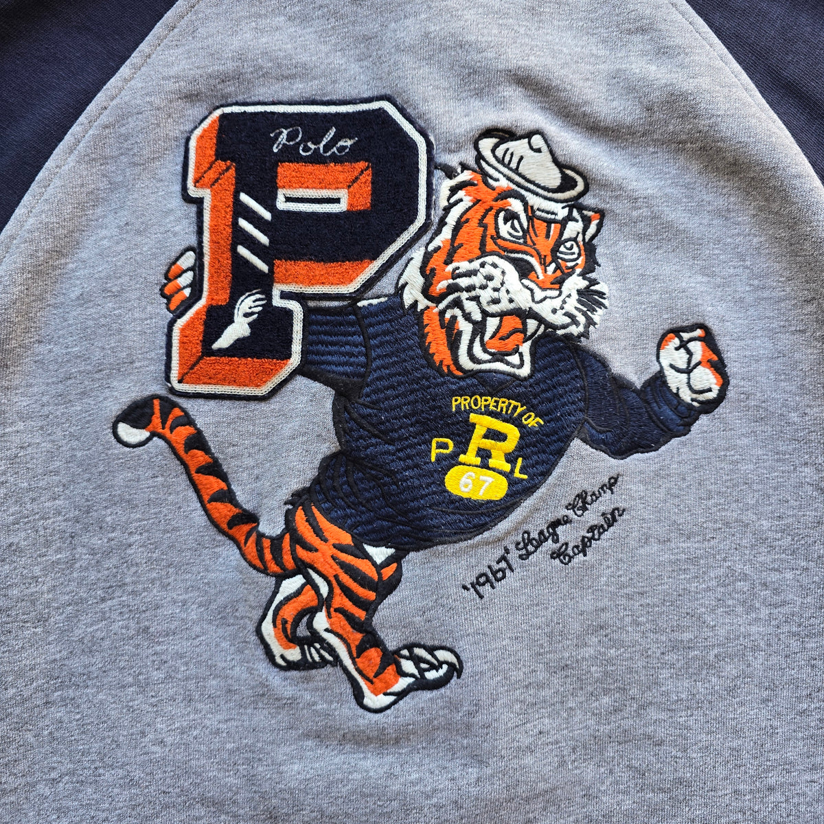 RARE Ralph Lauren Tigers Champs League Varsity Jacket - S