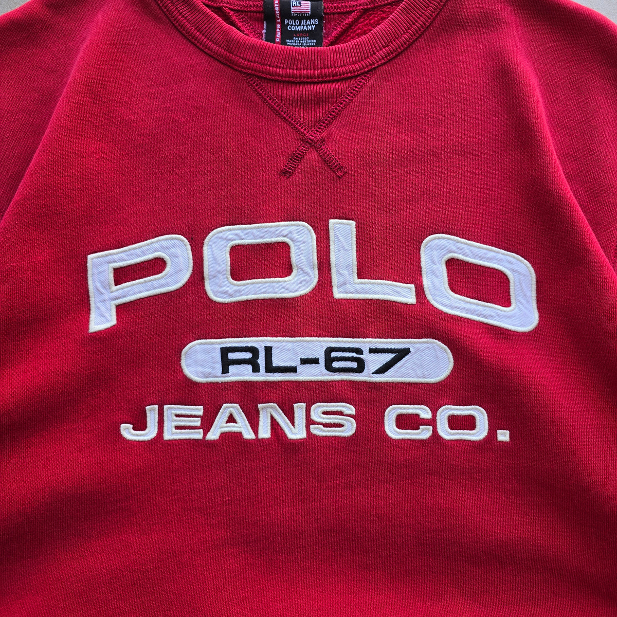 Vintage Ralph Lauren Polo Jeans Co Sweatshirt - L