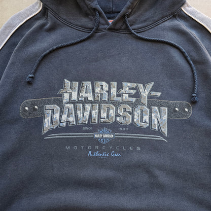 Vintage 2002 Harley Davidson Frazier's Buford Georgia Hoodie - XL
