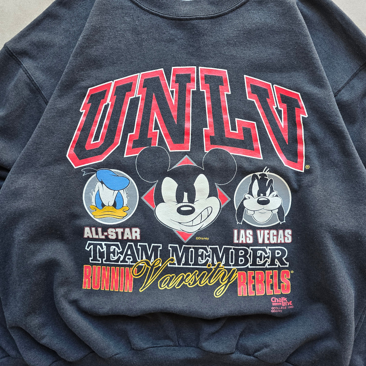 Vintage 1993 UNLV Rebels Disney Sweatshirt - L