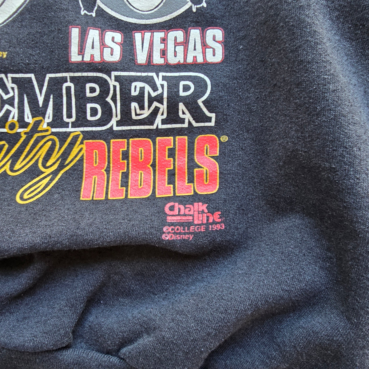 Vintage 1993 UNLV Rebels Disney Sweatshirt - L