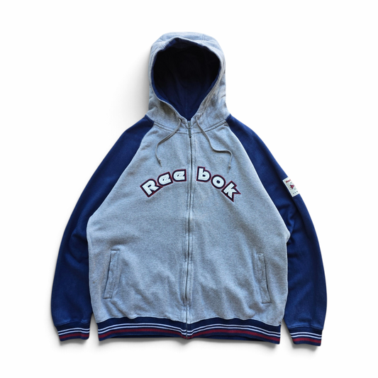 Vintage 2000's Reebok Classic Full Zip Hoodie - L