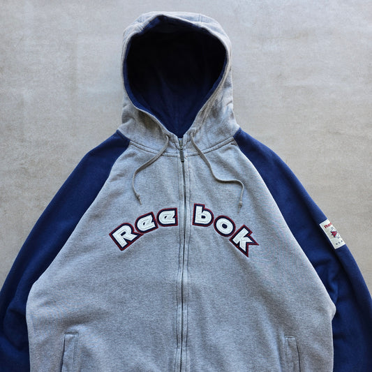 Vintage 2000's Reebok Classic Full Zip Hoodie - L