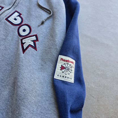 Vintage 2000's Reebok Classic Full Zip Hoodie - L