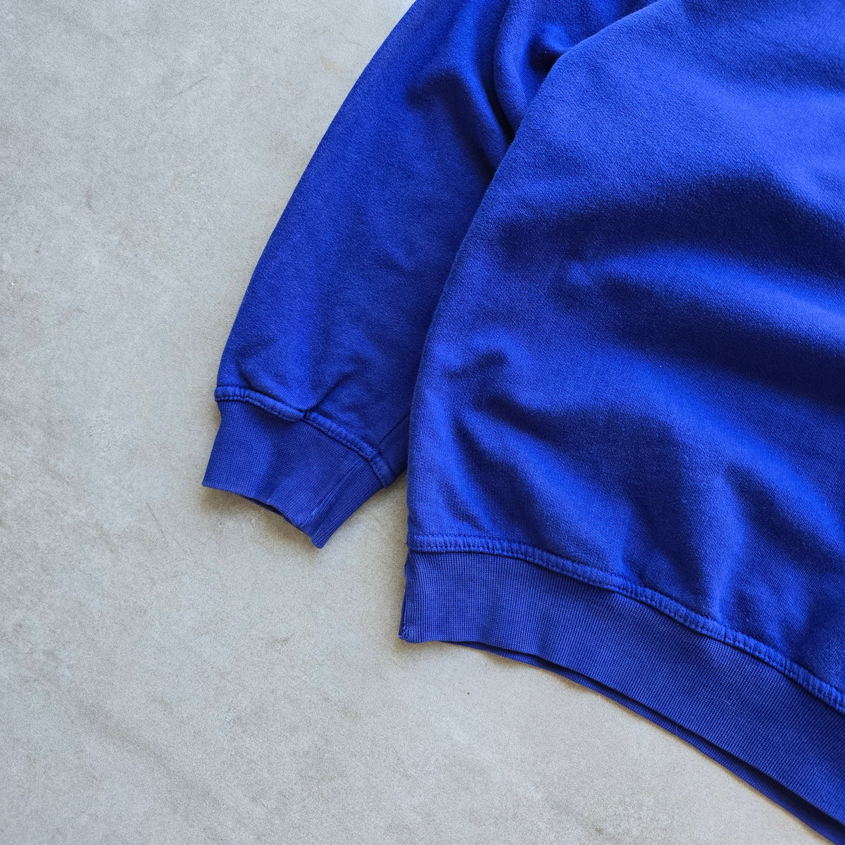 Vintage 90's Adidas Blue Sweatshirt - L