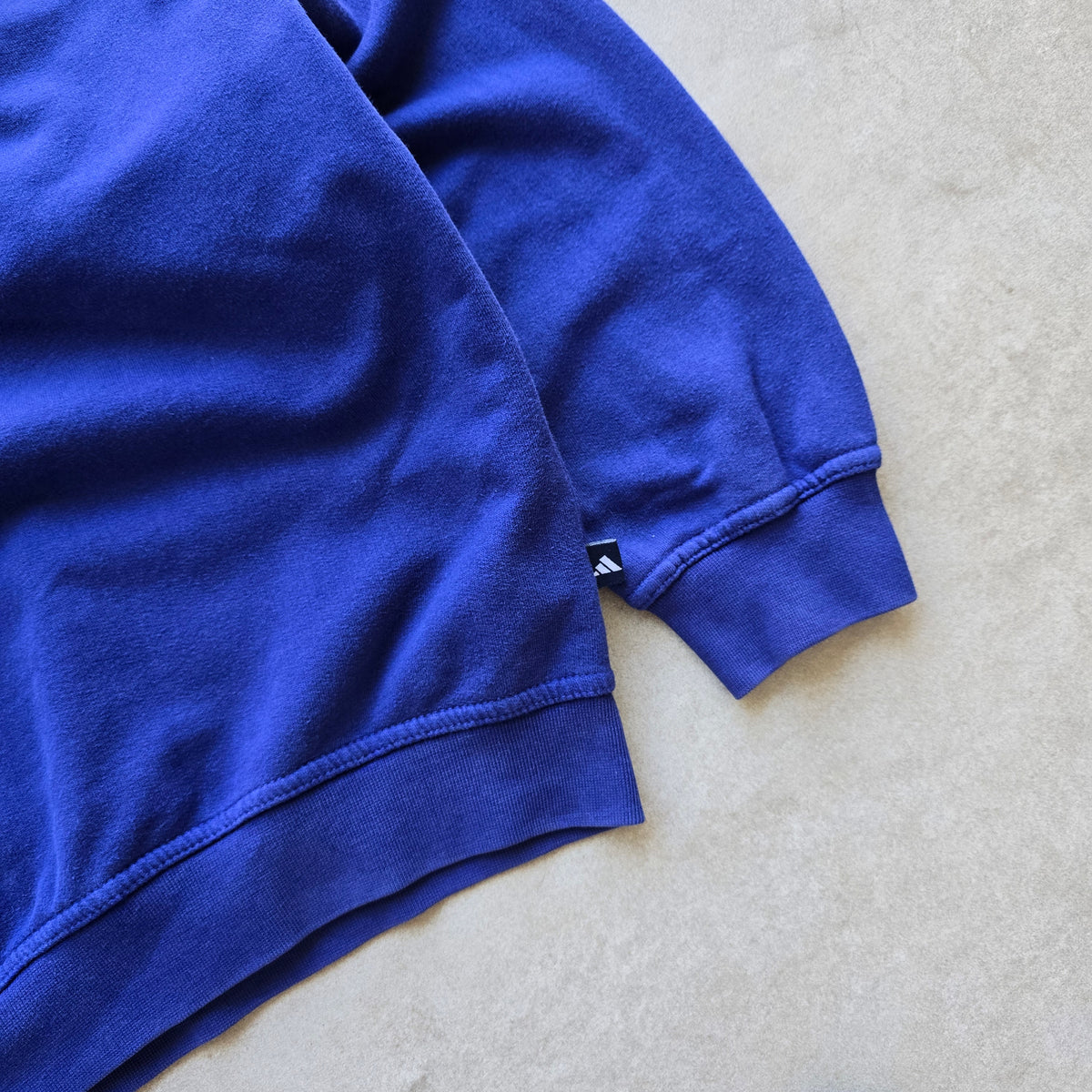 Vintage 90's Adidas Blue Sweatshirt - L