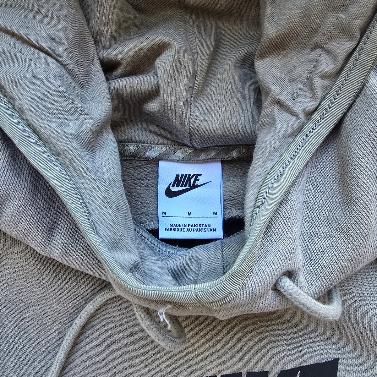 Nike Air Khaki Green Hoodie - M