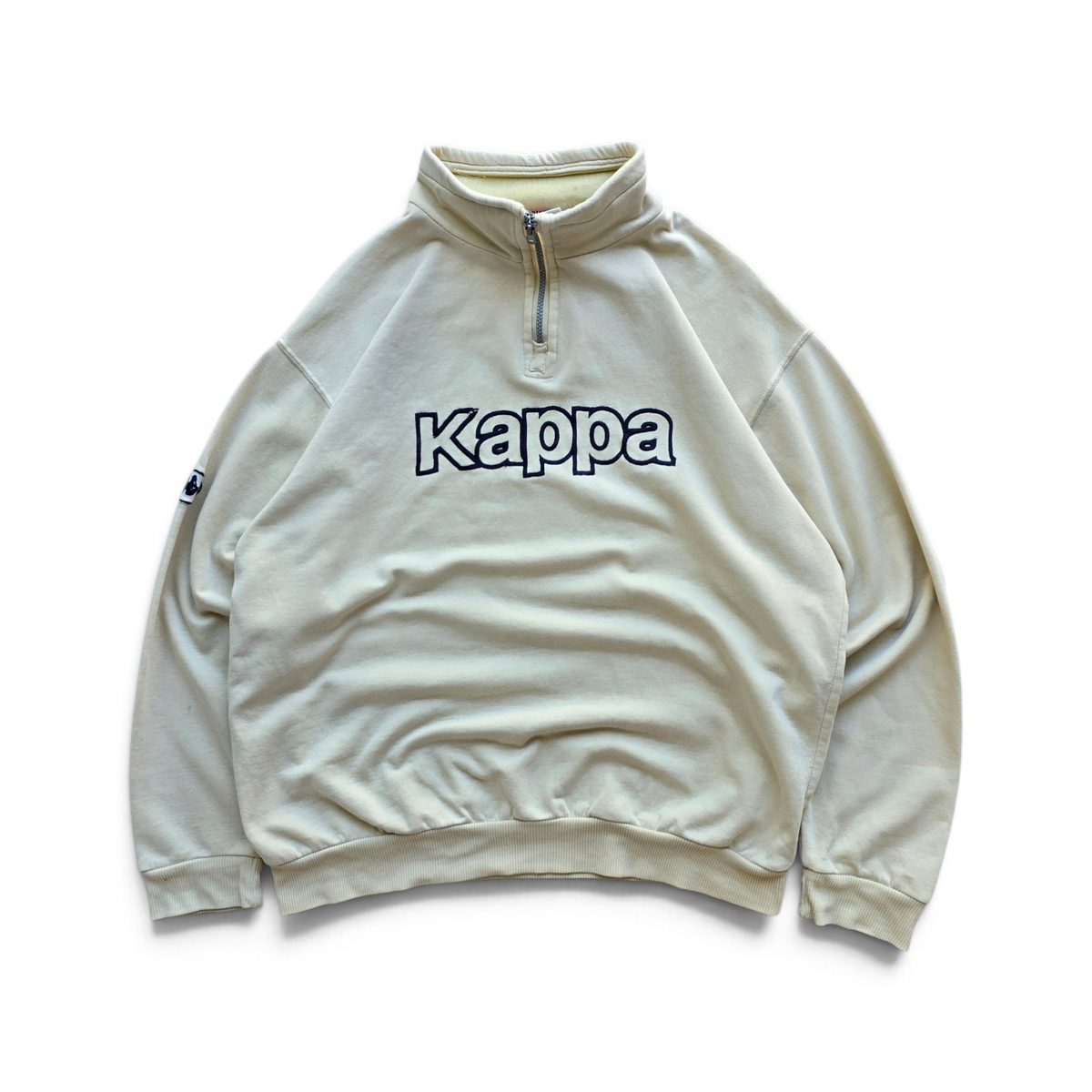 Vintage 90's Kappa 1/4 Zip Sweatshirt - L