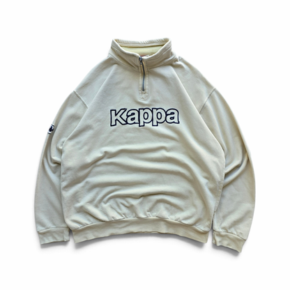Vintage 90's Kappa 1/4 Zip Sweatshirt - L