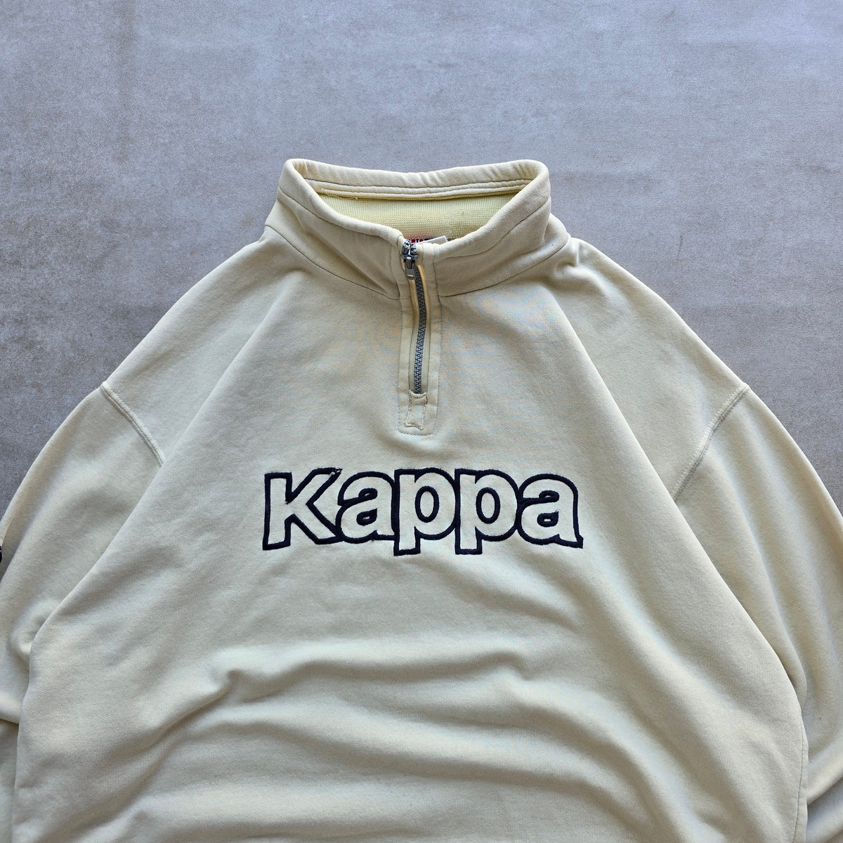 Vintage 90's Kappa 1/4 Zip Sweatshirt - L