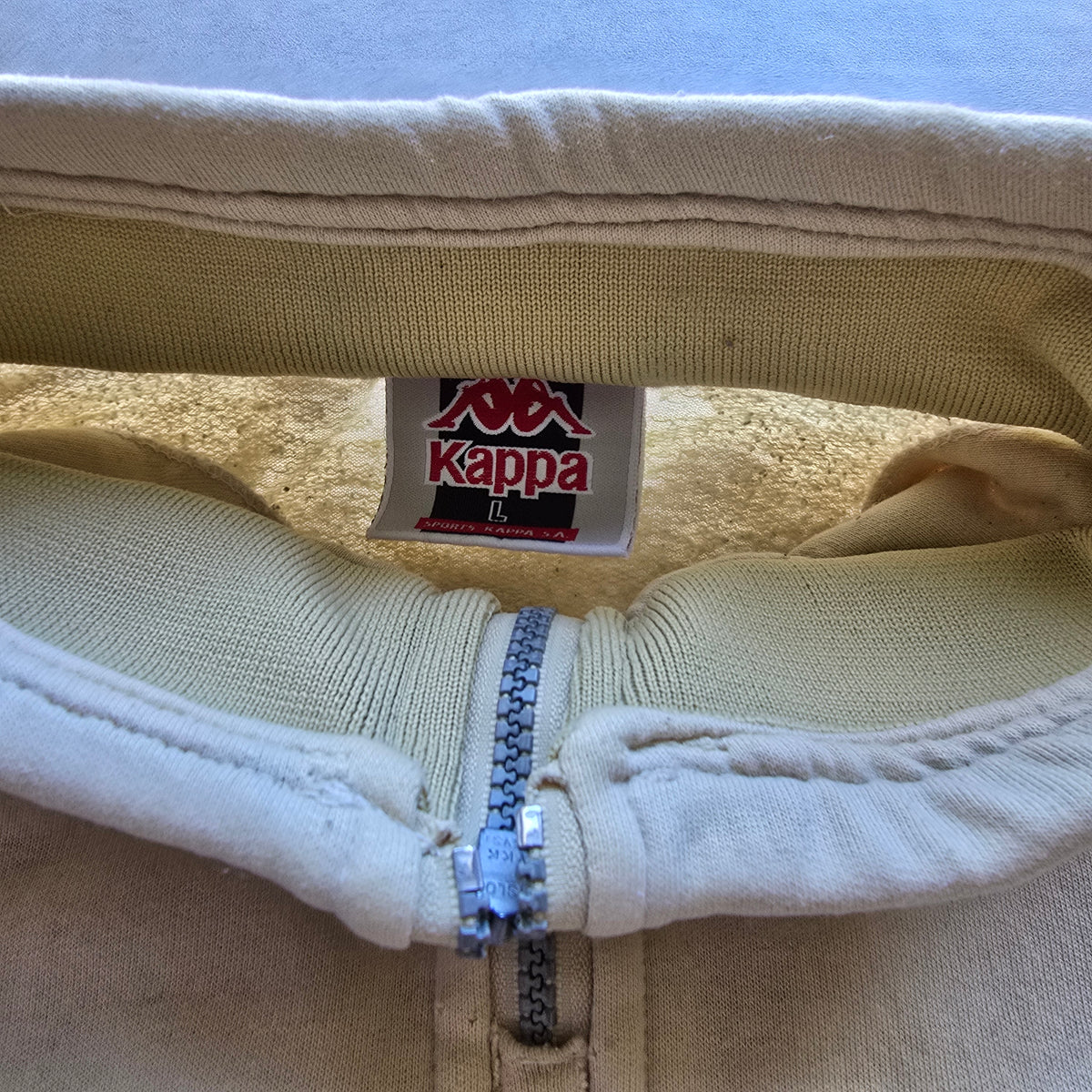 Vintage 90's Kappa 1/4 Zip Sweatshirt - L