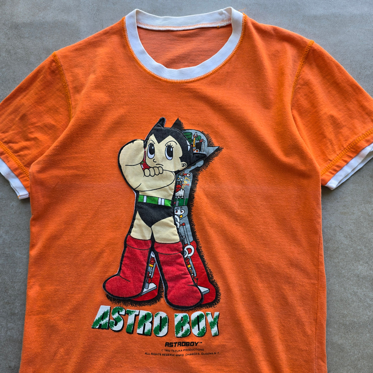 RARE Vintage 90's Astro Boy Ringer Changes Tee - WMNS S