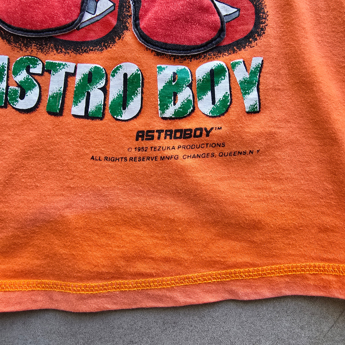 RARE Vintage 90's Astro Boy Ringer Changes Tee - WMNS S