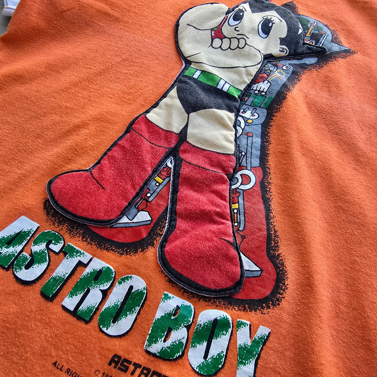 RARE Vintage 90's Astro Boy Ringer Changes Tee - WMNS S