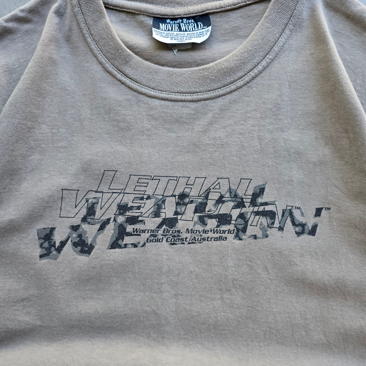 Vintage Lethal Weapon Warner Bros Movie World Tee - L